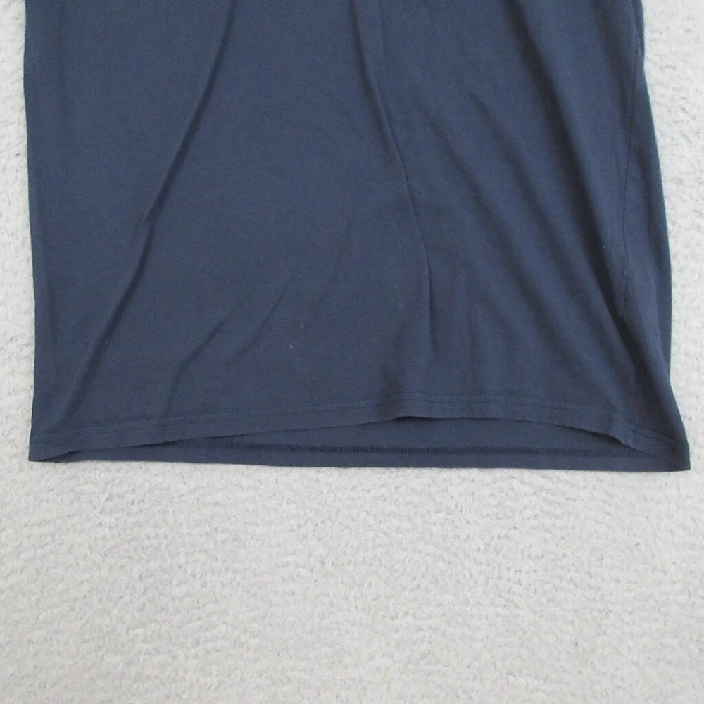 The North Face‎ Shirt Mens M Blue Cotton Logo Graphic Pocket Gorpcore Outdoor